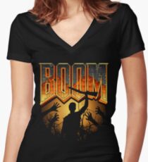 This is my Boomstick T-shirt Women's Fitted V-Neck T-Shirt