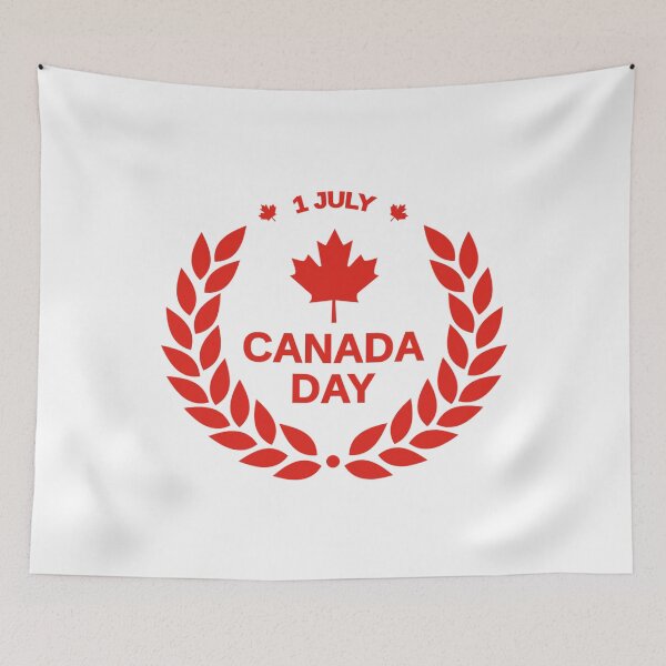 Item preview, Canada Day July 1 Red Maple Leaf designed and sold by SwagHut.