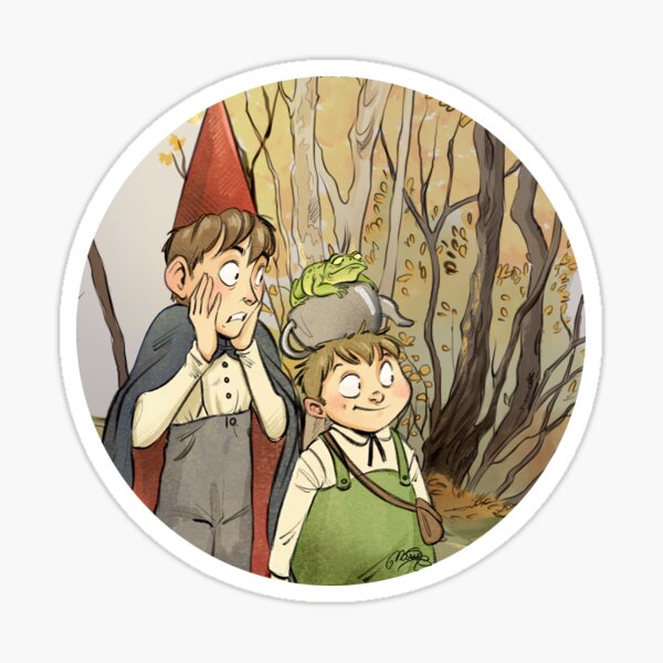 Over the Garden Wall brothers Sticker