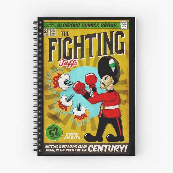 Item preview, The Fighting Taffs (Vintage Comic) - Welsh Guards designed and sold by BlueRedBlue.