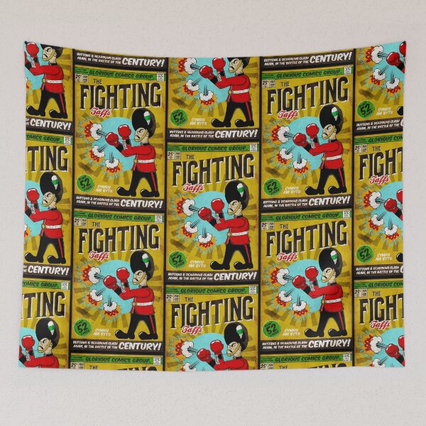 Item preview, The Fighting Taffs (Vintage Comic) - Welsh Guards designed and sold by BlueRedBlue.