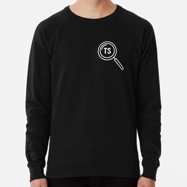 Tiny Stories Logo (White) Lightweight Sweatshirt