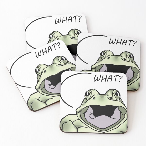 Item preview, what! frog designed and sold by BadHabits4452.