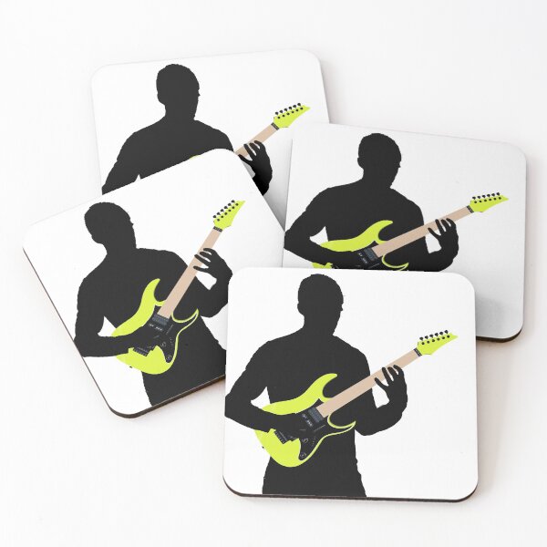 Item preview, Silhouetted Guitarist Playing Desert Sun Yellow RG550 Electric Guitar designed and sold by SPMusic.