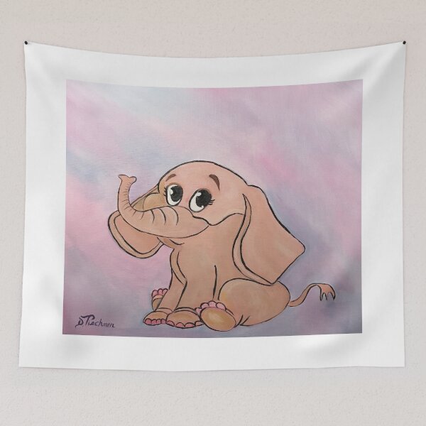 Item preview, Cotton Candy Elephant designed and sold by Donna Tischner.