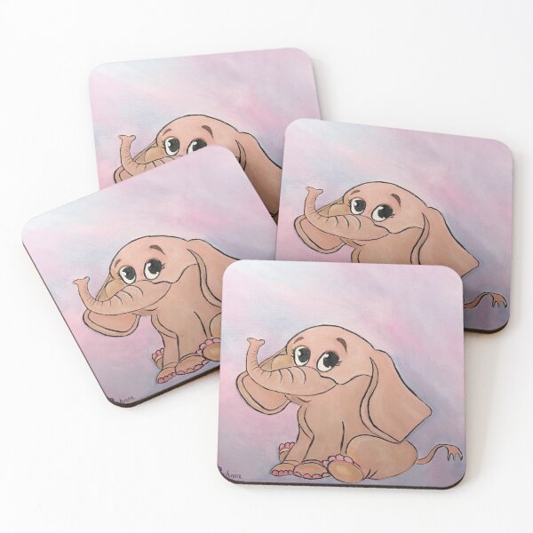 Item preview, Cotton Candy Elephant designed and sold by Donna Tischner.