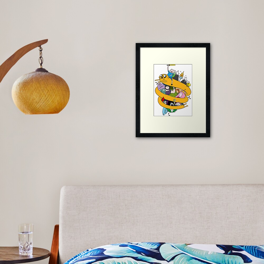 Adventure Time Framed Art Print