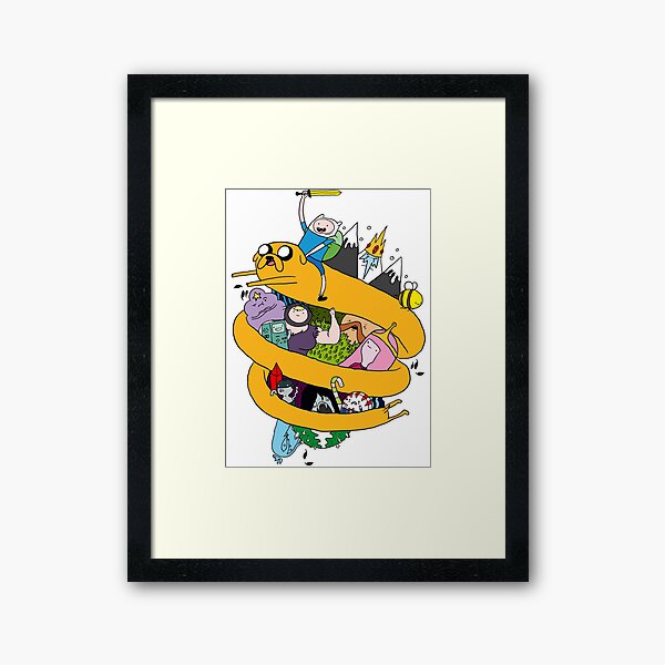 Adventure Time Framed Art Print