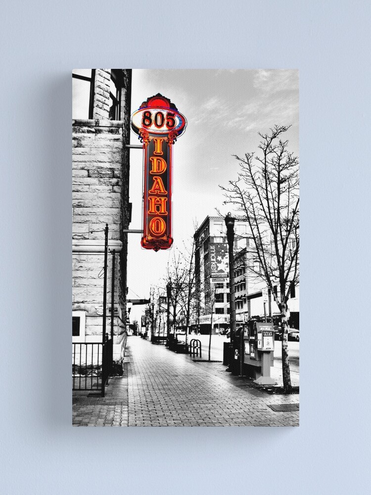 Alternate view of Downtown Boise Idaho Canvas Print