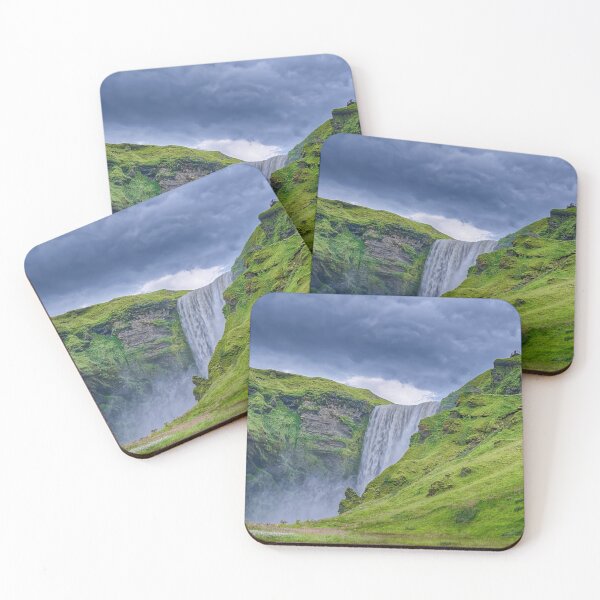 Item preview, Skógafoss - Iceland Waterfall  designed and sold by Susan Dost.