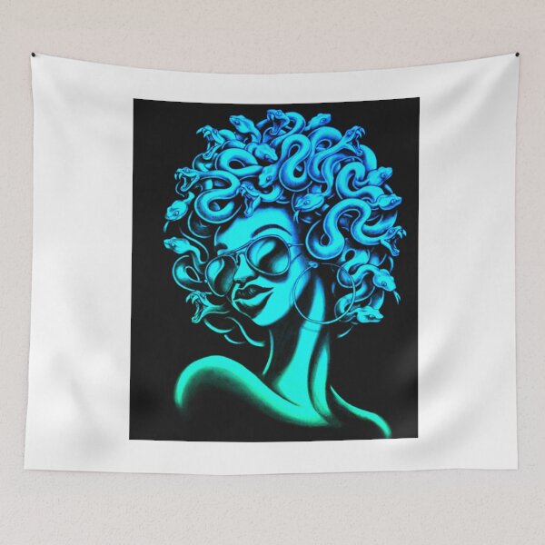 Item preview, Greek Black Medusa designed and sold by  Any Mood Designs.