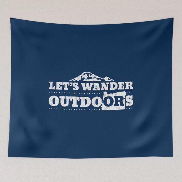 Item preview, Oregon Let's Wander Outdoors Classic designed and sold by ripsydesigns.
