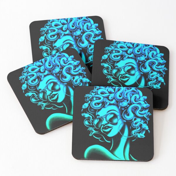 Item preview, Greek Black Medusa designed and sold by  Any Mood Designs.