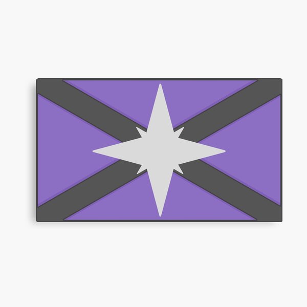 Starbound Human Flag Canvas Print