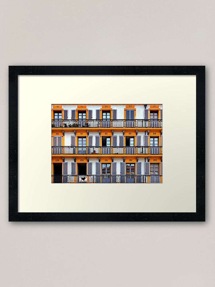 Alternate view of Physical Graffiti in Donostia - San Sebastian Framed Art Print