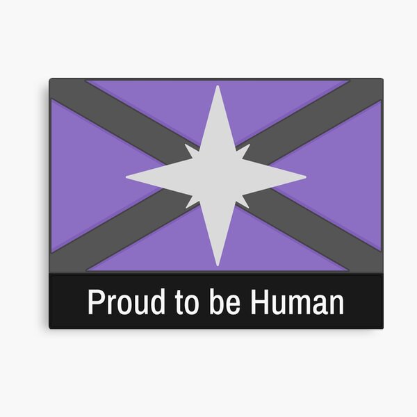 Starbound Proud to be Human Canvas Print