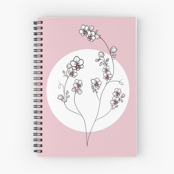 Item preview, Elegant Minimalist Orchid Illustration designed and sold by omnishamblesart.