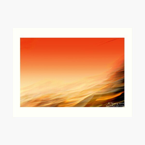 Desert Storm Art Print