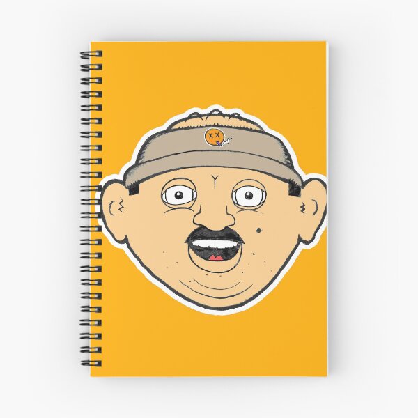 Item preview, Drawing of a coffee worker hispanic character cartoon illustration retroart doughnut donut designed and sold by JustNukeIt.