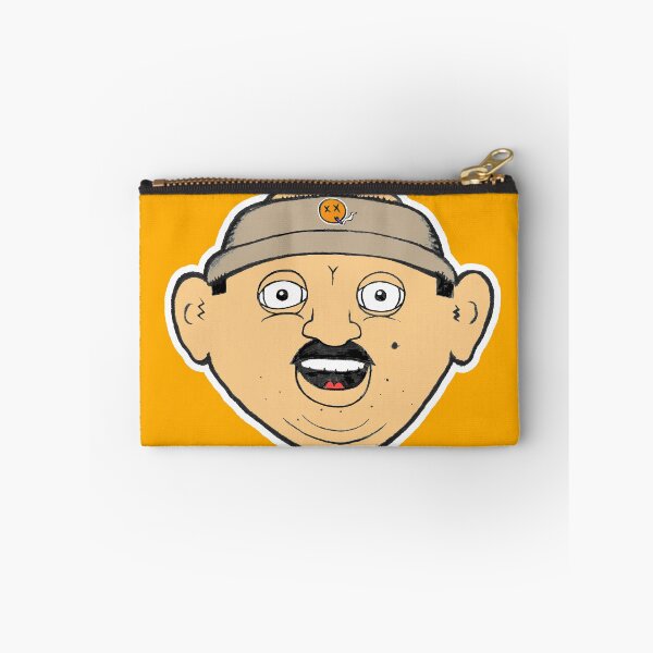 Item preview, Drawing of a coffee worker hispanic character cartoon illustration retroart doughnut donut designed and sold by JustNukeIt.