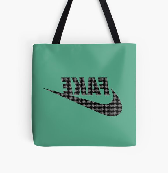 Just Fake It! All Over Print Tote Bag