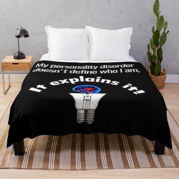 Item preview, My personality disorder does not define who I am it explains it designed and sold by Kam-designs.