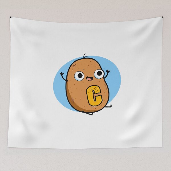 Item preview, Monogram C Spudtacular designed and sold by kidsmonogram2.