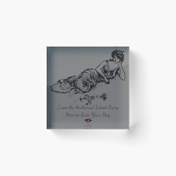 Item preview, I am the Authorial Intent Fairy designed and sold by UnfortunatelyRR.