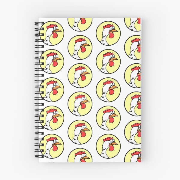 Item preview, Silly Chicken Head Cartoon Pattern designed and sold by jaycartoonist.