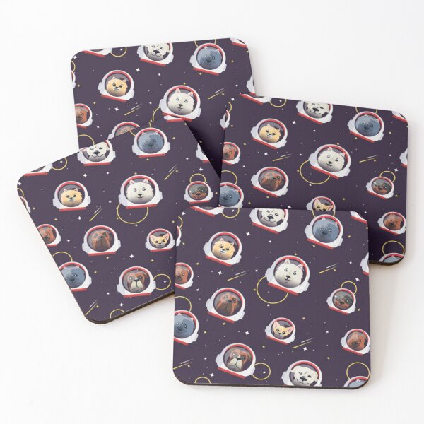 Item preview, Cute Space Dogs Astronaut Lover Gifts designed and sold by gillys.