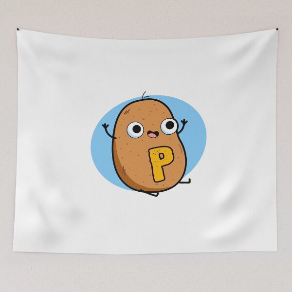 Item preview, Monogram P Spudtacular designed and sold by kidsmonogram2.