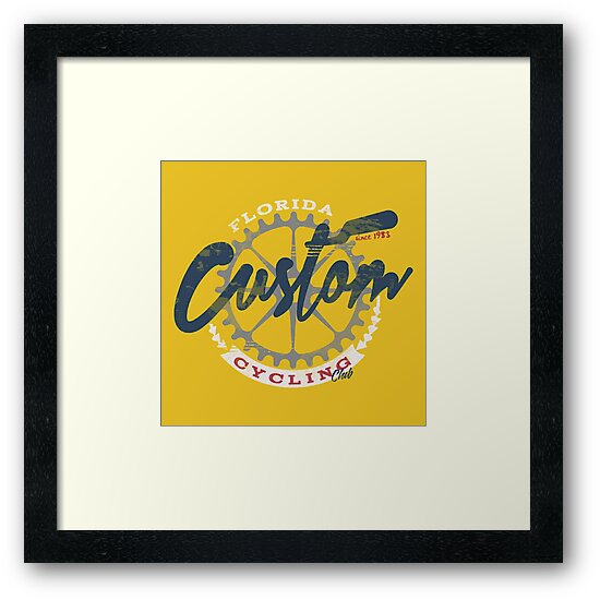 framed cycling jersey