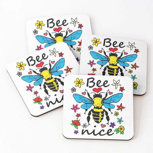 Item preview, Bee Nice; designed and sold by StickerApe.
