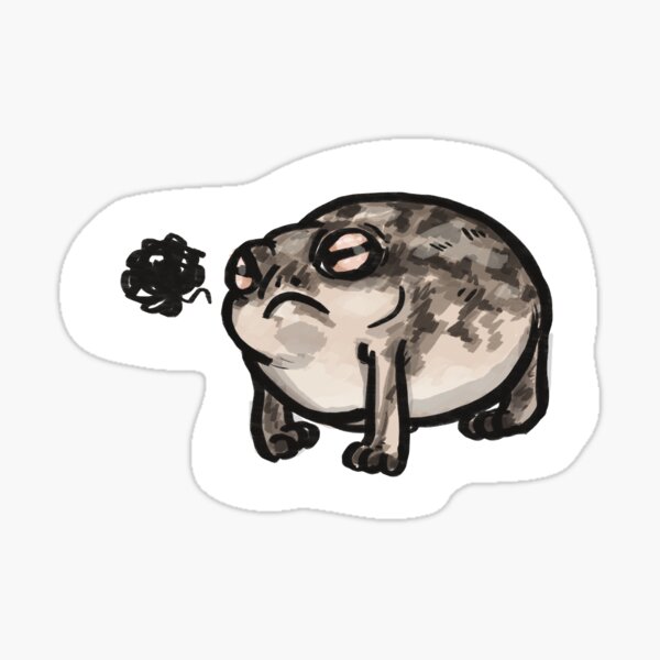 little angry man Sticker