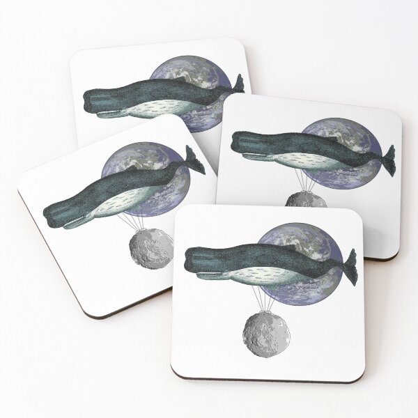 Item preview, A Whale Saves the Day (Asteroid Towing Service) designed and sold by 13Moons.