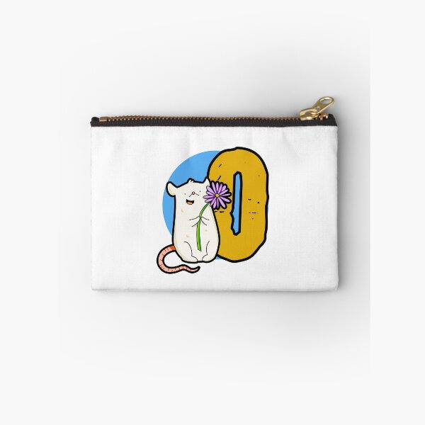 Item preview, Monogram O Cute White Mouse designed and sold by kidsmonogram2.