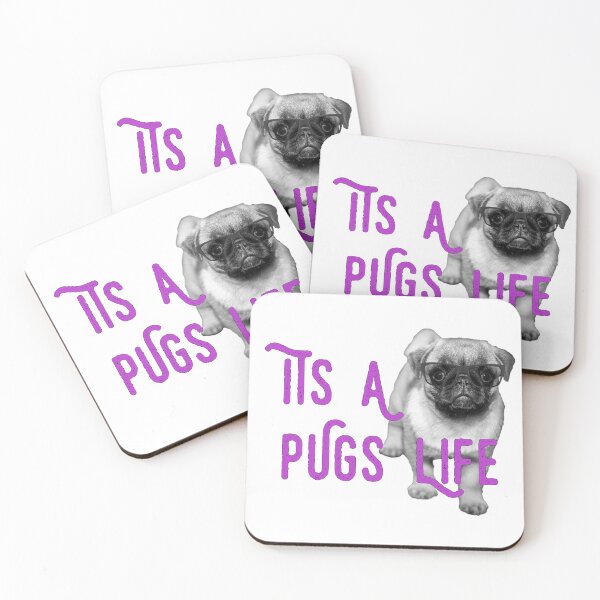 Item preview, It's a Pugs Life Glasses designed and sold by tribbledesign.