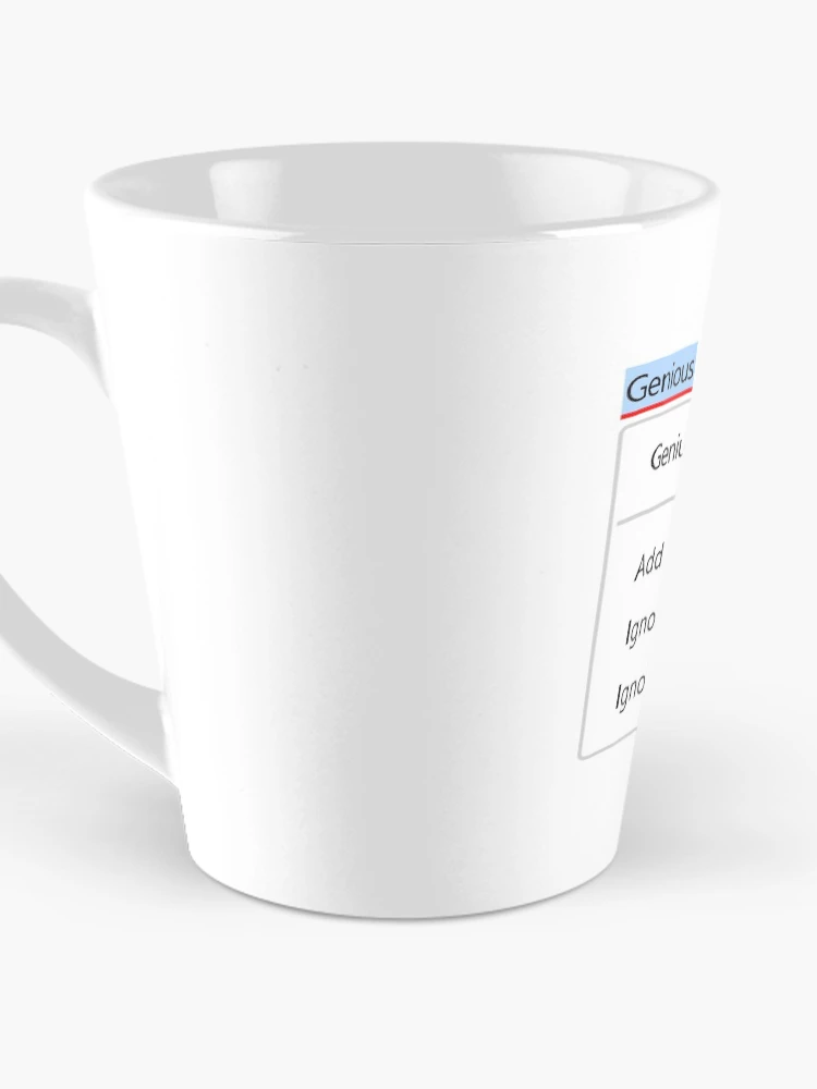 Thumbnail 3 of 4, Coffee Mug, "Genious" designed and sold by CCCDesign.