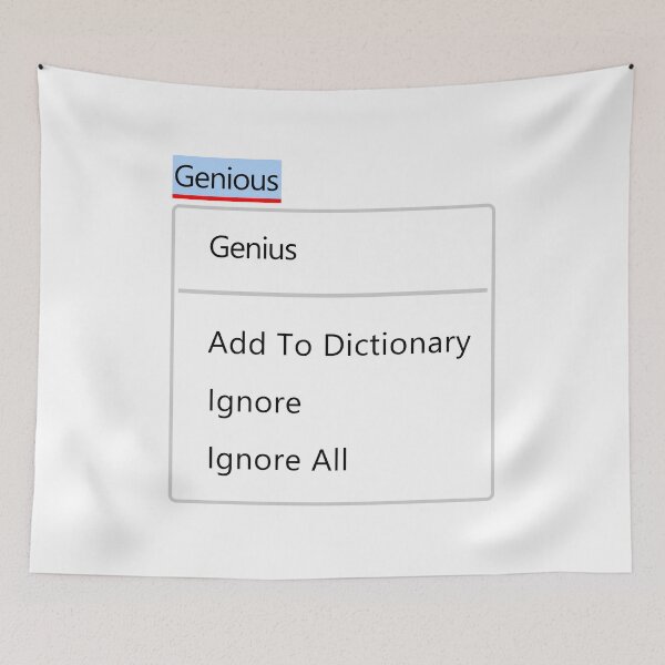 Item preview, "Genious" designed and sold by CCCDesign.