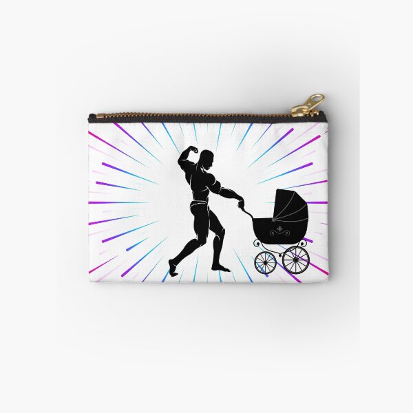 Item preview, Muscleman pushing stroller designed and sold by Teecha.