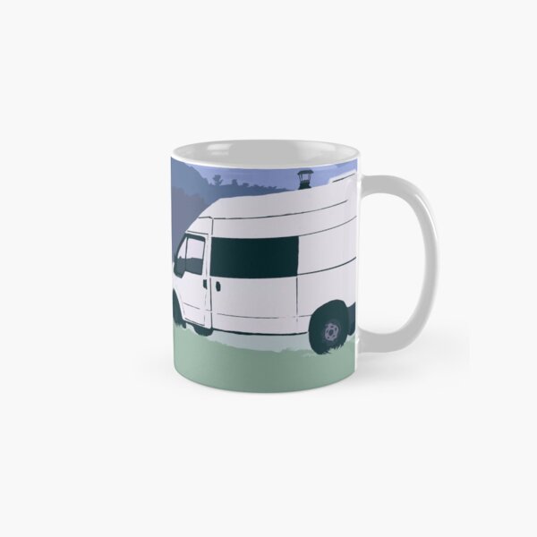 Vista previa del artículo con la obra «Vida en autocaravana», diseñado y vendido por Michele Winfield.