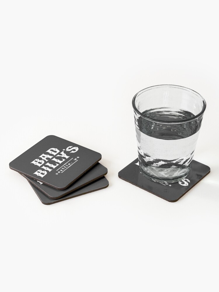 Alternate view of Bad Billy's Coasters (Set of 4)