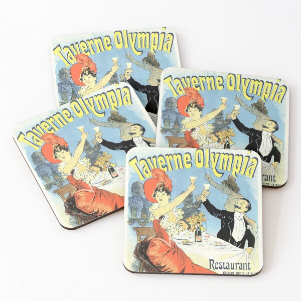 Artikelvorschau, TAVERNE OLYMPIA RESTAURANT Anzeige Alter französischer Jugendstil entworfen und verkauft von retroposters.