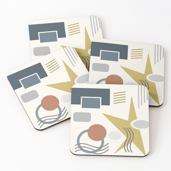 Item preview, Mid Century Modern Geometric 5 #redbubble #stickers #posters #artprint designed and sold by hakobyans.