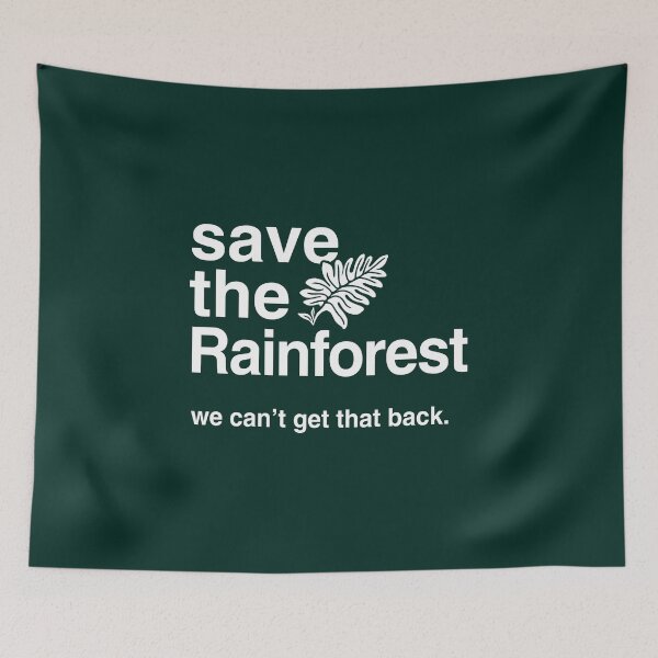 Item preview, Save the Amazon Rainforest designed and sold by BootsBoots.