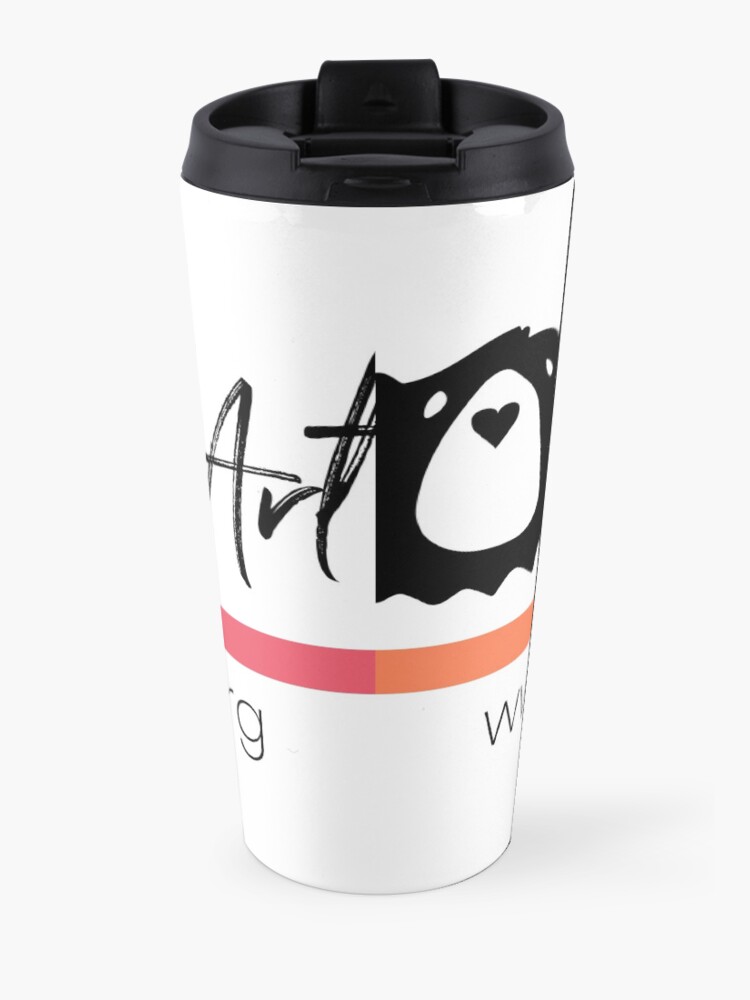 Alternate view of Art4Orphans Travel Mug