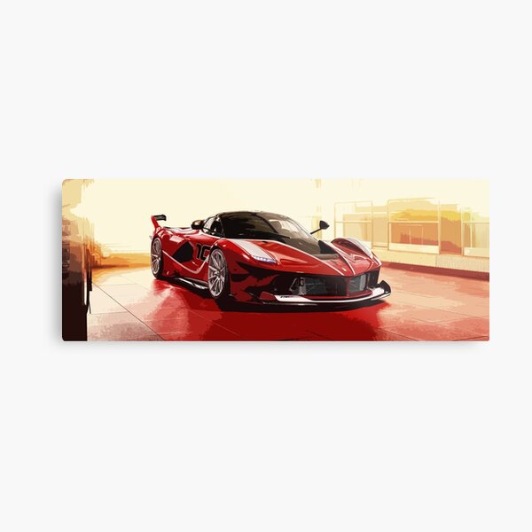 Ferrari FXX K Metal Print