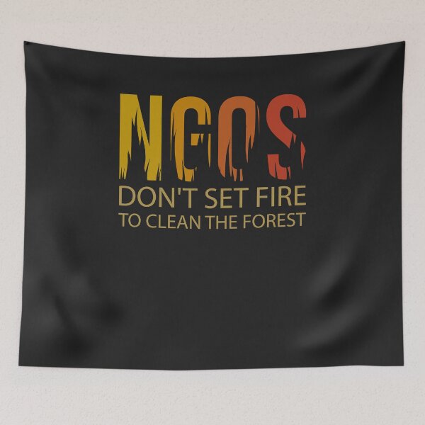 Item preview, Non-profit organizations NGOs Don't Set Fire designed and sold by deichmonster.