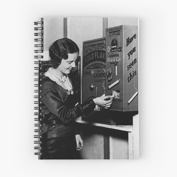 Item preview, Vending Machine Dispensing Lit Cigarettes for a Penny - 1931 designed and sold by BritishYank.