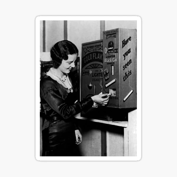 lit cigarette vending machine Vending Machine Dispensing Lit Cigarettes for a Penny